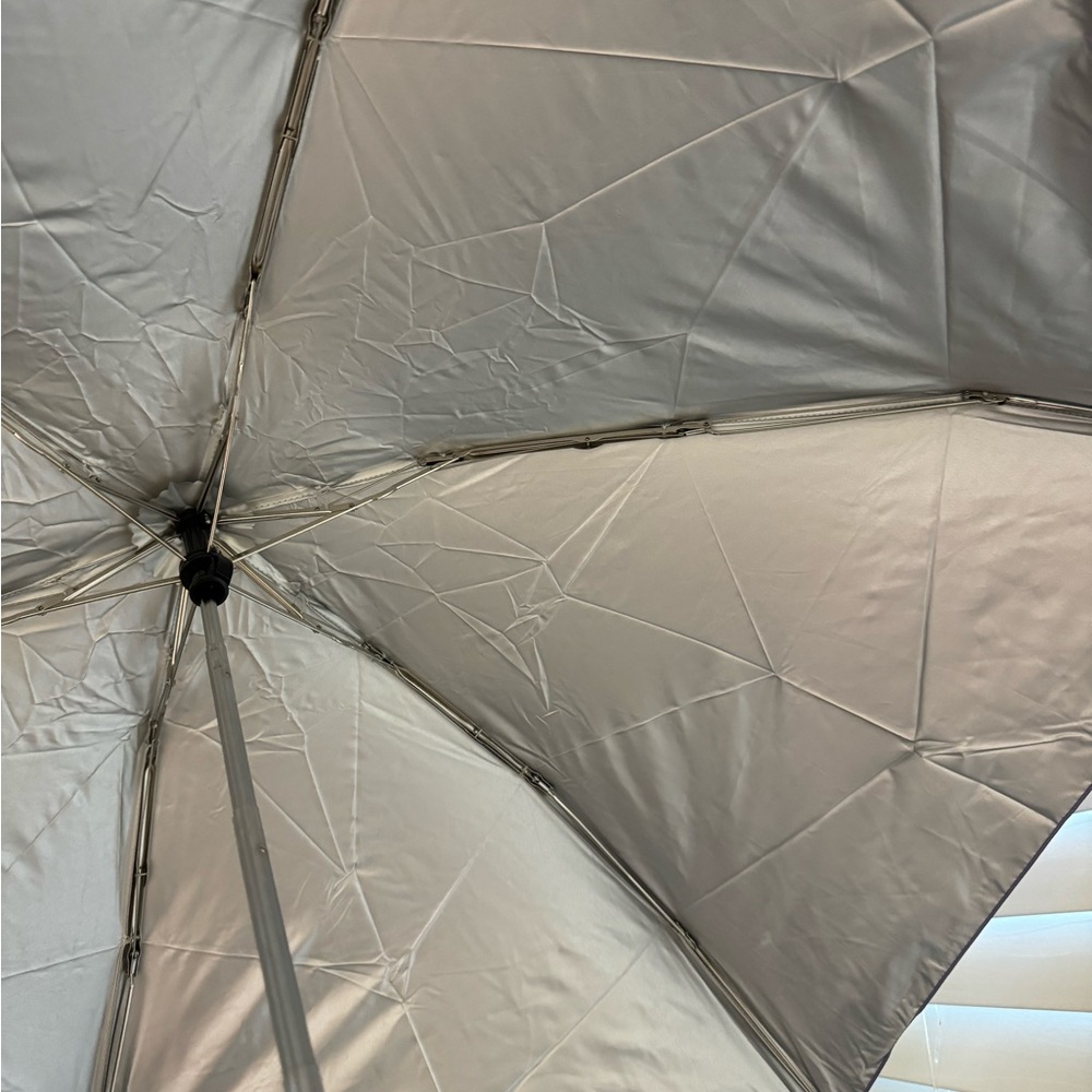 🫐Coach Mini Umbrella In Signature Blueberry Print UV Protection - Picture 5 of 9